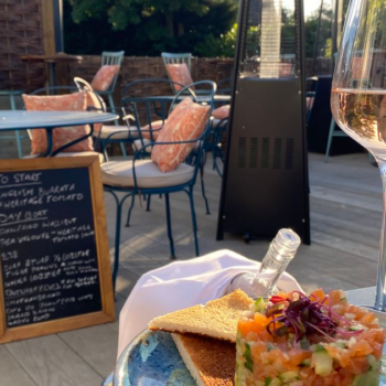 The Waverley Inn's sunny pub garden that you'll never want to leave